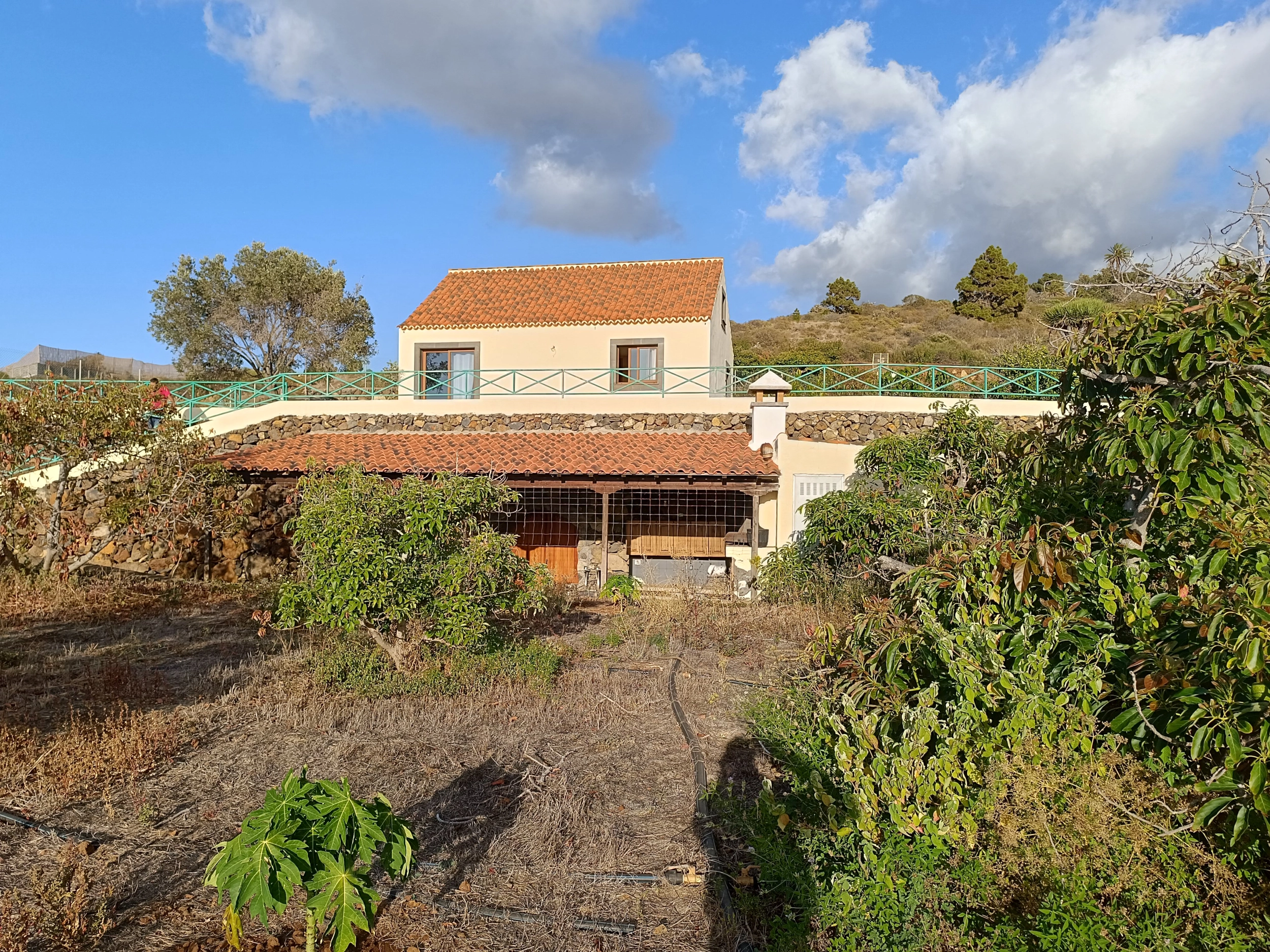 Landhaus mit Weinkeller und herrlichem Meerblick in Puntagorda